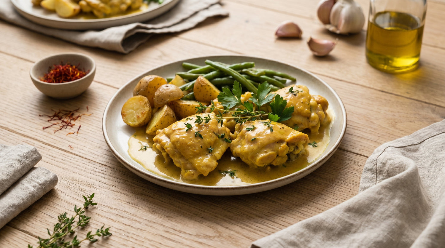 Pollo allo Zafferano