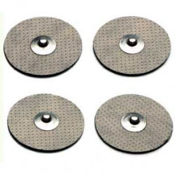 Elettrodi adesivi per viso, a bottone (4 pz)