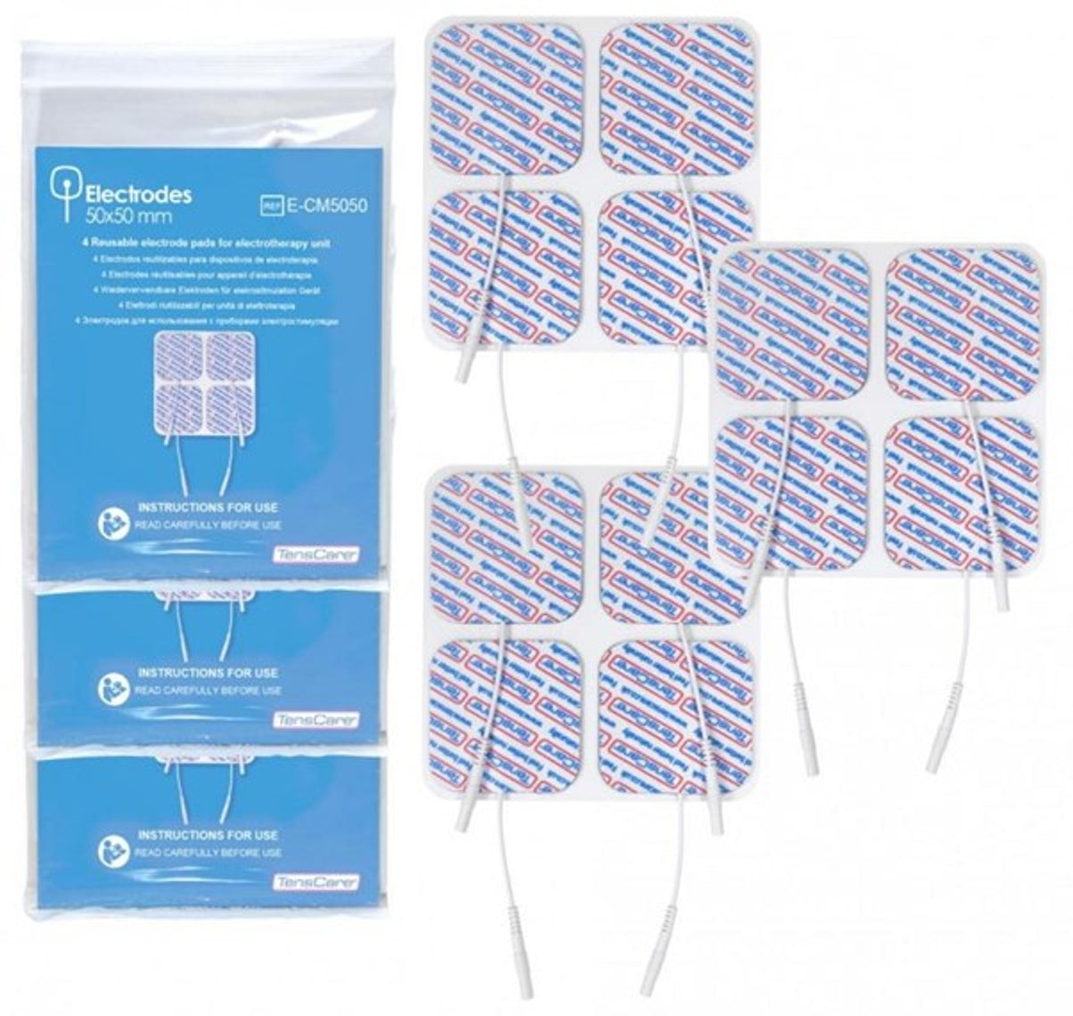 Electrodos 50 x 50 mm (4uds)