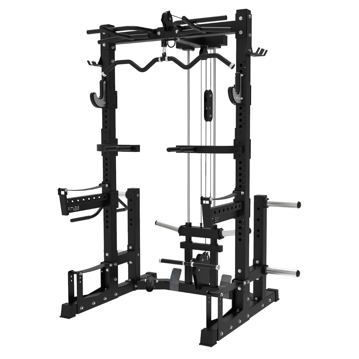 Power Rack y Lat e Pulley