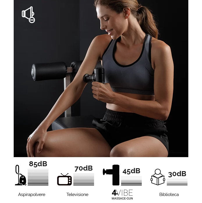 4 Vibe Massage Gun